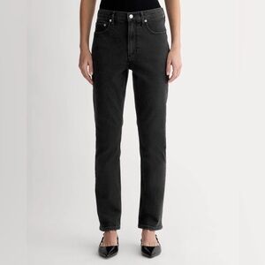 Everlane The Original Cheeky Jeans in Washed Black Size 29
